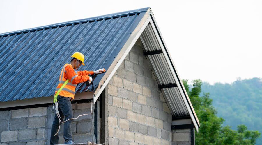 Professional metal roof installation in Cushing, MN